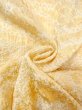 Photo11: Mint N0305M Vintage Japanese women  Pale Yellow HAORI short jacket / Silk. Mountain   (Grade A) (11)