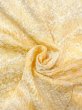 Photo12: Mint N0305M Vintage Japanese women  Pale Yellow HAORI short jacket / Silk. Mountain   (Grade A) (12)