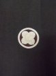 Photo3: Mint N0305P Vintage Japanese   Black Men's Haori / Silk.    (Grade B) (3)