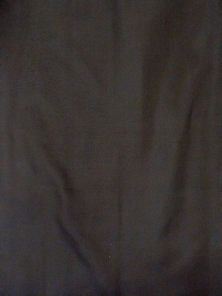 Photo4: Mint N0305R Vintage Japanese   Black Men's Haori / Silk.    (Grade C) (4)