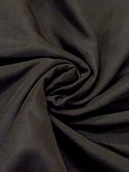 Photo7: Mint N0305R Vintage Japanese   Black Men's Haori / Silk.    (Grade C) (7)