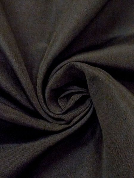 Photo8: Mint N0305R Vintage Japanese   Black Men's Haori / Silk.    (Grade C) (8)