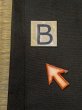 Photo11: Mint N0305R Vintage Japanese   Black Men's Haori / Silk.    (Grade C) (11)