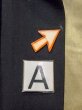 Photo9: Mint N0305S Vintage Japanese   Black Men's Haori / Silk.    (Grade D) (9)