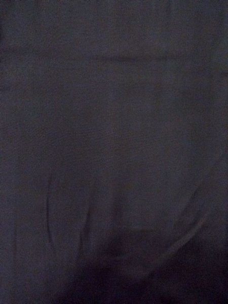 Photo4: Mint N0305T Vintage Japanese   Black Men's Haori / Silk.    (Grade C) (4)