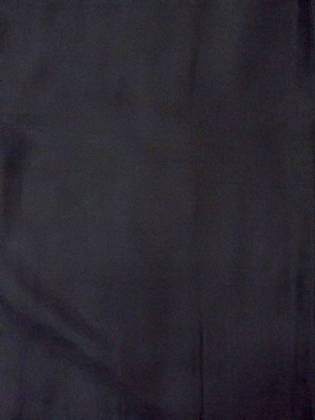 Photo4: Mint N0305V Vintage Japanese   Black Men's Haori / Silk.    (Grade C) (4)