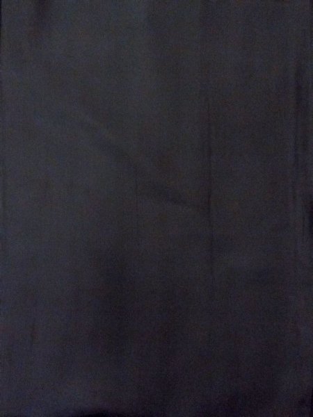 Photo5: Mint N0305V Vintage Japanese   Black Men's Haori / Silk.    (Grade C) (5)