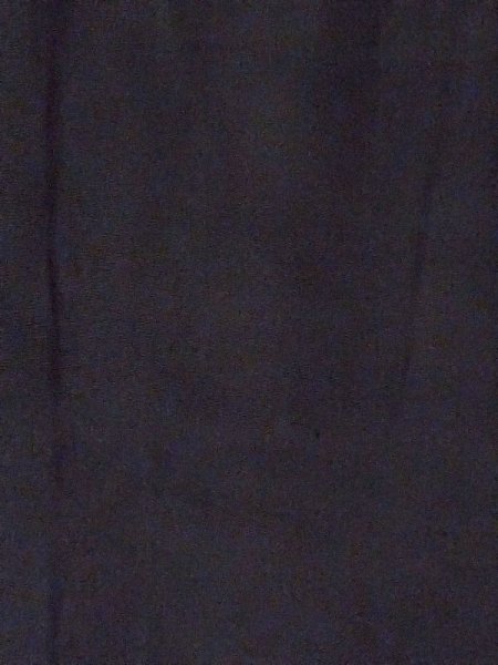 Photo4: Mint N0305Y Vintage Japanese   Black Men's Haori / Silk.    (Grade C) (4)