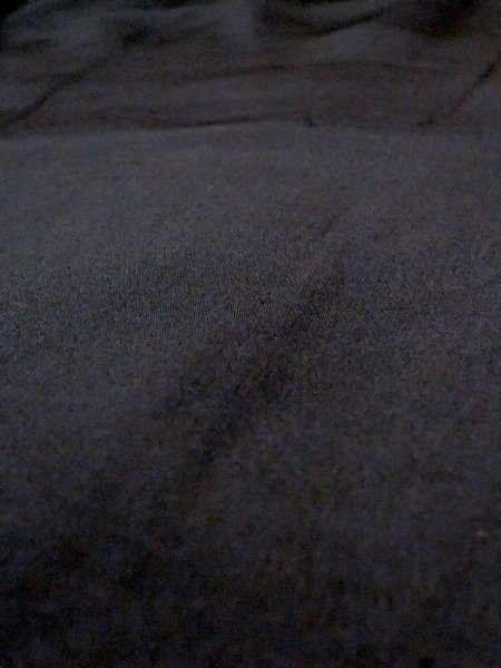 Photo7: Mint N0305Y Vintage Japanese   Black Men's Haori / Silk.    (Grade C) (7)