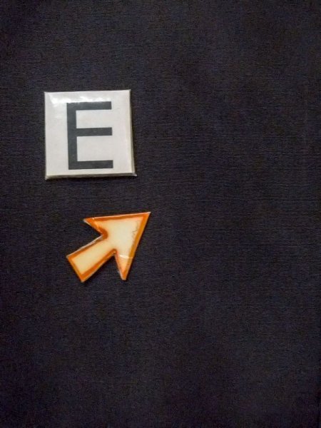 Photo16: Mint N0305Y Vintage Japanese   Black Men's Haori / Silk.    (Grade C) (16)