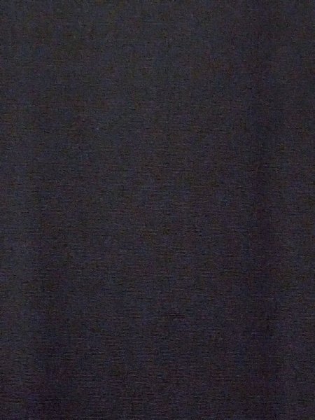 Photo6: N0306B Vintage Japanese   Black Men's Haori / Silk.    (Grade D) (6)