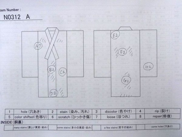 Photo13: N0312A Vintage Japanese women  Pale Pink KOMON dyed / Silk. Flower,   (Grade C) (13)