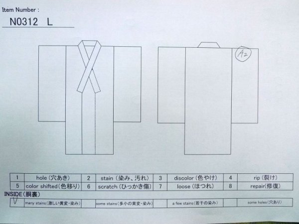 Photo10: N0312L Vintage Japanese women   Black MONTSUKI crests / Silk.    (Grade C) (10)