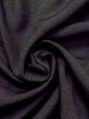 Photo9: N0312P Vintage Japanese women   Black MONTSUKI crests / Silk.    (Grade C) (9)