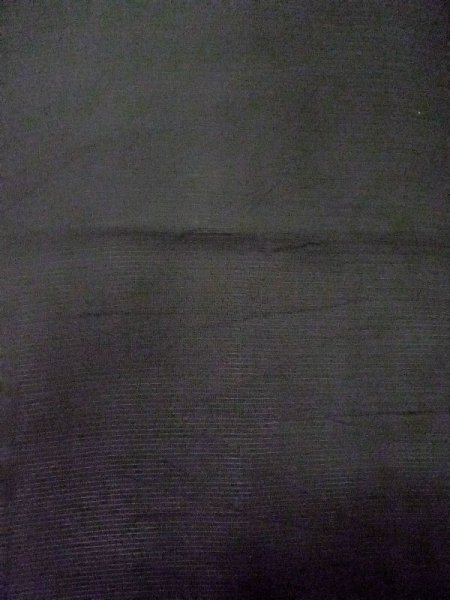 Photo5: N0312Q Vintage Japanese women   Black MONTSUKI crests / Silk.    (Grade C) (5)