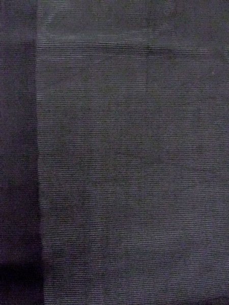 Photo5: N0312W Vintage Japanese women   Black MONTSUKI crests / Silk.    (Grade D) (5)