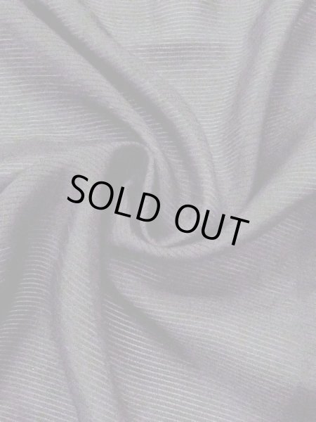 Photo8: N0312X Vintage Japanese women   Black MONTSUKI crests / Silk.    (Grade C) (8)