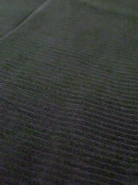 Photo7: N0313A Vintage Japanese women   Black MONTSUKI crests / Synthetic.    (Grade C) (7)