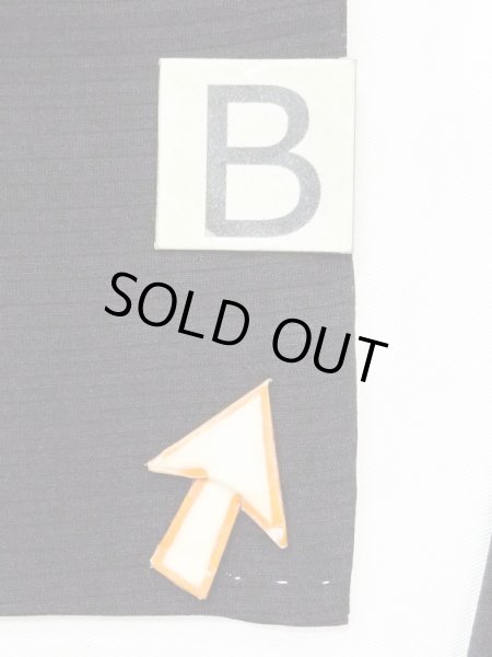 Photo12: N0313B Vintage Japanese women   Black MONTSUKI crests / Silk.    (Grade C) (12)