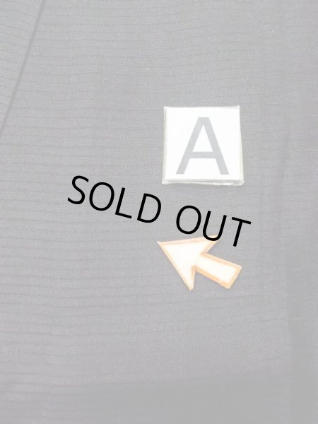 Photo11: N0313C Vintage Japanese women   Black MONTSUKI crests / Silk.    (Grade C) (11)