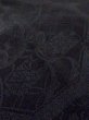 Photo9: N0321H Vintage Japanese women   Black MICHIYUKI outer coat / Silk.  There is an impression of use.  (Grade C) (9)