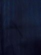 Photo6: N0321R Vintage Japanese women   Navy Blue MICHIYUKI outer coat / Silk. Stripes   (Grade B) (6)