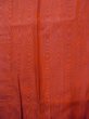 Photo4: N0321Z Vintage Japanese women  Reddish Brown MICHIYUKI outer coat / Synthetic. Wood grain pattern   (Grade B) (4)