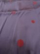 Photo8: N0322A Vintage Japanese women  Grayish Purple MICHIYUKI outer coat / Silk. Circle   (Grade B) (8)