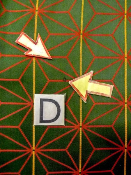 Photo17: N0322D Vintage Japanese women   Green MICHIYUKI outer coat / Silk. Hemp leaf   (Grade B) (17)