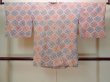 Photo2: N0329B Used Japanese women  Light Pink MICHIYUKI outer coat / Silk. Line,   (Grade C) (2)