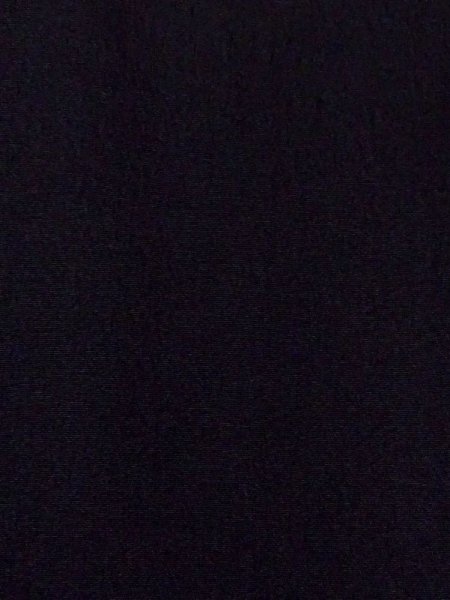 Photo6: N0329G Vintage Japanese women   Black MICHIYUKI outer coat / Silk.    (Grade C) (6)