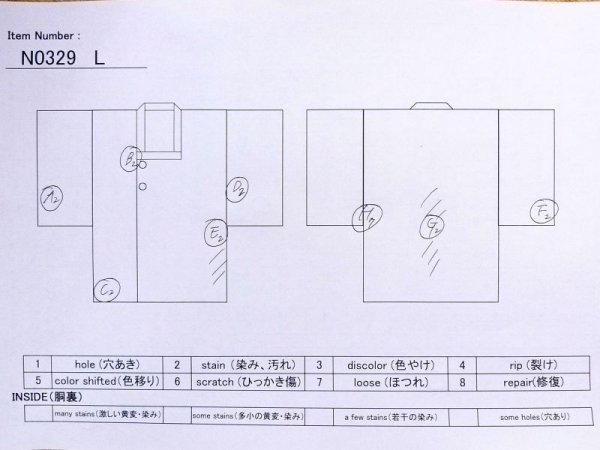 Photo11: N0329L Vintage Japanese women   Black MICHIYUKI outer coat / Silk.    (Grade D) (11)