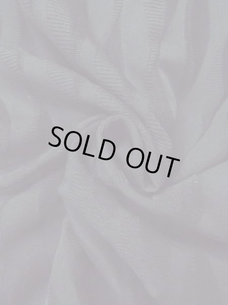 Photo12: Mint N0329P Vintage Japanese women   Black MICHIYUKI outer coat / Silk.    (Grade A) (12)