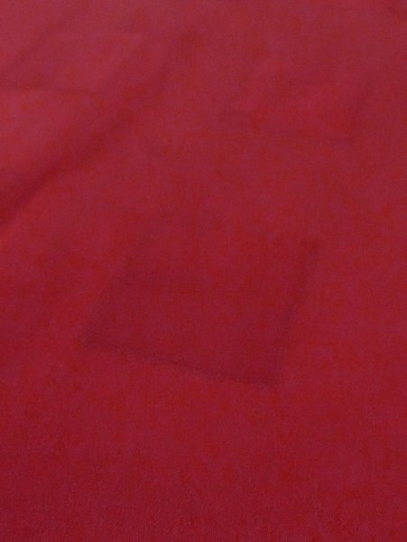 Photo7: N0330A Vintage Japanese women   Dark Red MICHIYUKI outer coat / Synthetic.    (Grade C) (7)