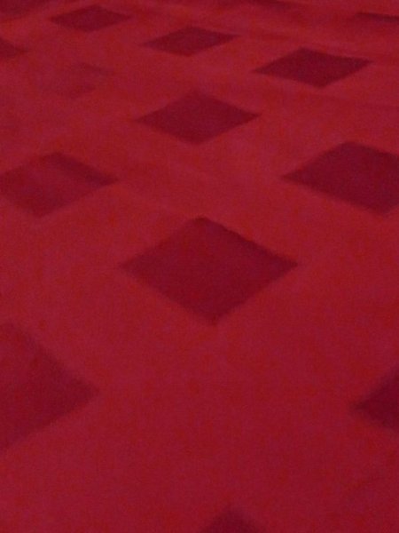 Photo8: N0330A Vintage Japanese women   Dark Red MICHIYUKI outer coat / Synthetic.    (Grade C) (8)