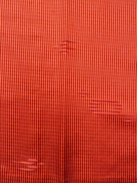 Photo4: N0330B Vintage Japanese women   Vermilion Rain coat / Synthetic. Plaid Checks   (Grade B) (4)