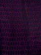 Photo3: N0330C Vintage Japanese women  Dark Black MICHIYUKI outer coat / Synthetic. Tortoise-shell pattern(Hexagonal pattern)   (Grade C) (3)