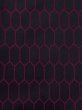 Photo5: N0330C Vintage Japanese women  Dark Black MICHIYUKI outer coat / Synthetic. Tortoise-shell pattern(Hexagonal pattern)   (Grade C) (5)