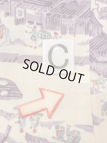 Photo16: N0409Z Vintage Japanese women   Ivory KOMON dyed / Silk. Pine tree/branch/needle,   (Grade B) (16)