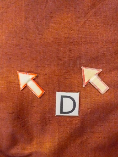 Photo17: N0430O Vintage Japanese women   Brown TSUMUGI pongee / Silk. Gradation   (Grade C) (17)