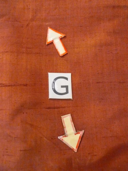 Photo20: N0430O Vintage Japanese women   Brown TSUMUGI pongee / Silk. Gradation   (Grade C) (20)