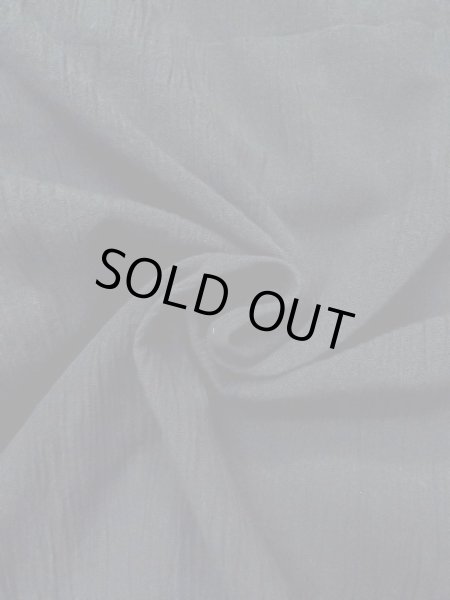 Photo9: N0513A Brand new 【Size 4L】 Japanese   Black Men's Yukata / Cotton.  Made in China, Crepe de chine texture  (Grade A+) (9)