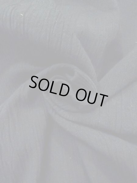 Photo10: N0513A Brand new 【Size 4L】 Japanese   Black Men's Yukata / Cotton.  Made in China, Crepe de chine texture  (Grade A+) (10)