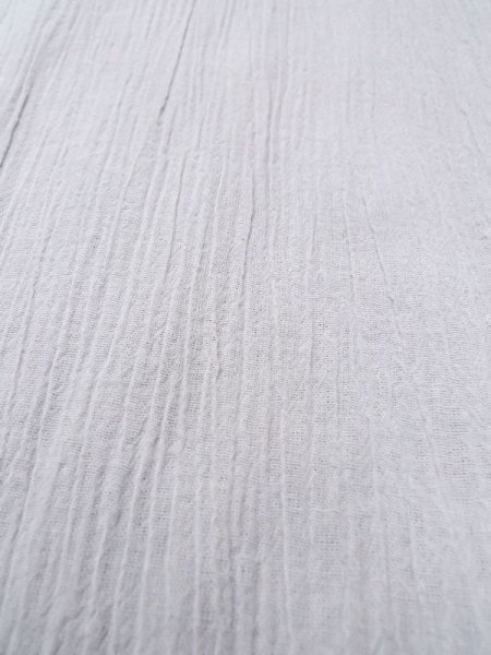 Photo7: N0513H Brand new 【Size 5L】 Japanese   Gray Men's Yukata / Cotton.  Made in China, Crepe de chine texture  (Grade A+) (7)