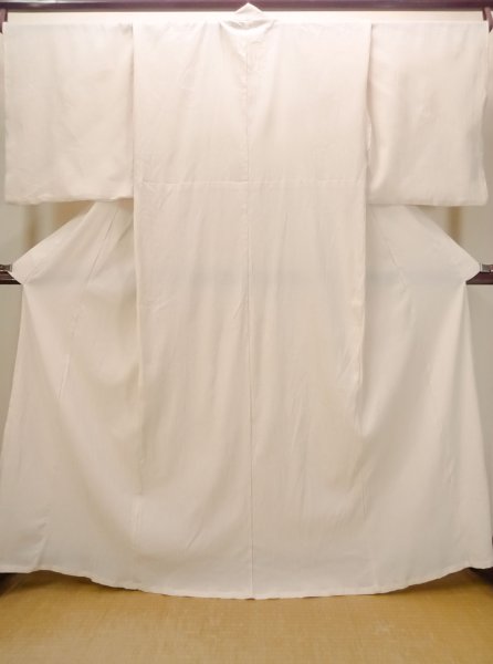 Photo1: N0513I Brand new 【Size 5L】 Japanese   Beige Men's Yukata / Cotton.  Made in China, Crepe de chine texture  (Grade A+) (1)