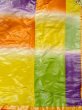 Photo10: N0605B Used Japanese women  Shiny Multi Color UCHIKAKE Wedding / Silk. Gradation   (Grade B) (10)