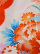 Photo7: N0611B Used Japanese women   Red Kids / Silk. Peony,   (Grade C) (7)