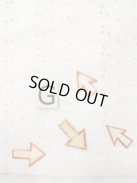 Photo20: N0611G Vintage Japanese women   White JUBAN undergarment / Cotton. Flower, Lace fabric  (Grade C) (20)