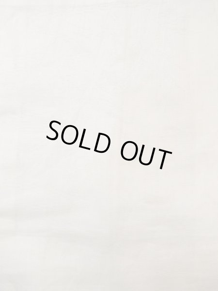 Photo4: Mint N0611H Vintage Japanese women   White JUBAN undergarment / Linen. Tall grass,   (Grade A) (4)