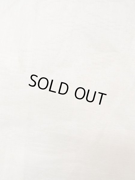 Photo5: Mint N0611H Vintage Japanese women   White JUBAN undergarment / Linen. Tall grass,   (Grade A) (5)